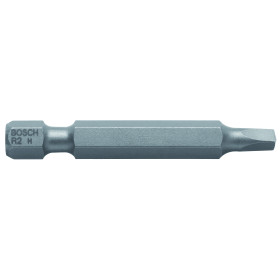 Embout de vissage qualité extra-dure R2, 49 mm, Entraînement ISO 1173 E6.3, queue six-pans mâle 1/4"