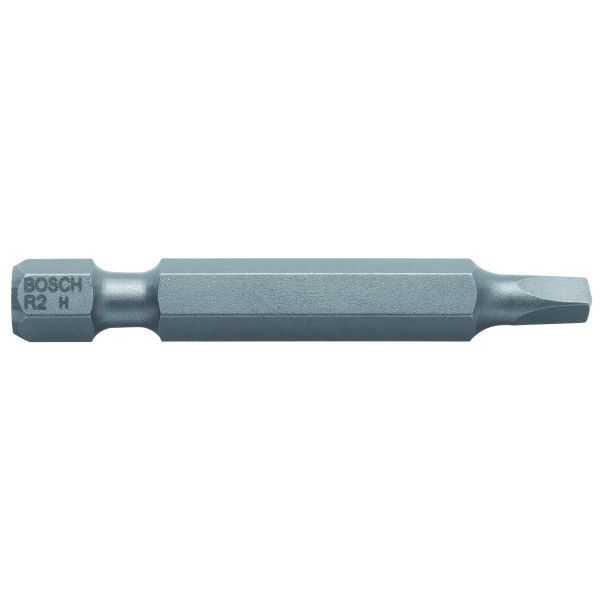 Embout de vissage qualité extra-dure R2, 49 mm, Entraînement ISO 1173 E6.3, queue six-pans mâle 1/4"