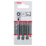 Embout de vissage qualité extra-dure R2, 49 mm, Entraînement ISO 1173 E6.3, queue six-pans mâle 1/4"