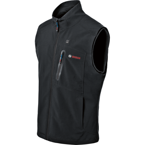 Bosch Gilet chauffant GHV 12 + 18V XA avec batterie et chargeur / taille L