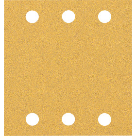 Feuille abrasive Expert C470 pour ponceuses excentriques 115 x 107 mm, G 60 10 pces