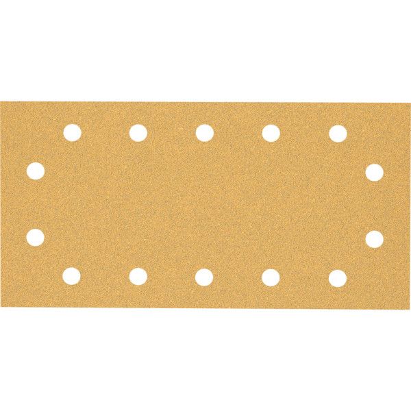 Feuille abrasive Expert C470 pour ponceuses excentriques 115 x 230 mm, G 60 10 pces