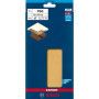 Feuille abrasive Expert C470 pour ponceuses excentriques 115 x 230 mm, G 60 10 pces