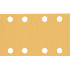 Feuille abrasive Expert C470 pour ponceuses excentriques 80 x 133 mm, G 120 10 pces