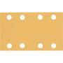 Feuille abrasive Expert C470 pour ponceuses excentriques 80 x 133 mm, G 120 10 pces