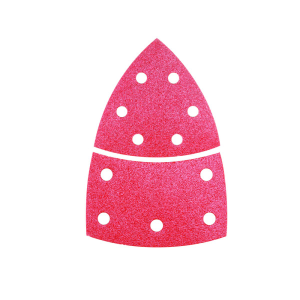 Feuille abrasive C430, kit de 10 pièces 102 x 62, 93 mm, 80, Pack de 10