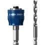 Adaptateur pour système de scie trépan Expert Power Change Plus 11 mm, foret HSS-G 7,15 x 105 mm