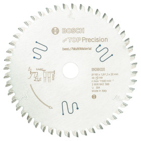 Lame de scie circulaire Top Precision Best for Multi Material 165 x 20 x 1,8 mm, 48