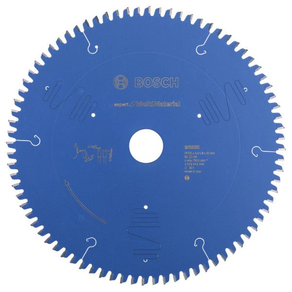 Lame de scie circulaire Expert for Multi Material 250 x 30 x 2,4 mm, 80