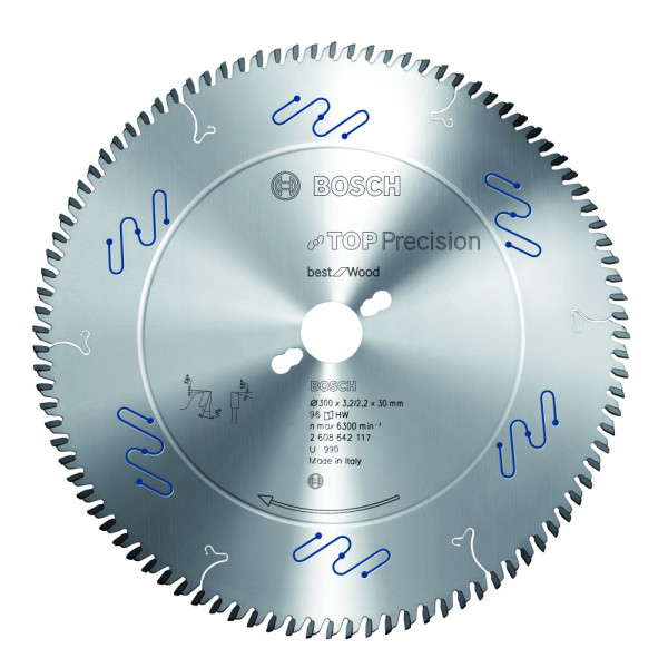 Lame de scie circulaire Top Precision Best for Wood 500 x 30 x 4,4 mm, 60