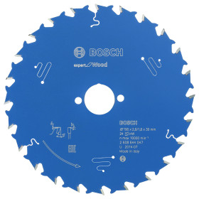 Lame de scie circulaire Expert for Wood 190 x 30 x 2,6 mm, 24
