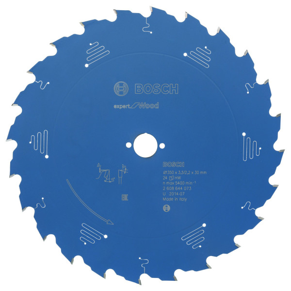 Lame de scie circulaire Expert for Wood 350 x 30 x 3,5 mm, 24