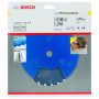 Lame de scie circulaire Expert for Construct Wood 160 x 20 x 2,0 mm, 24