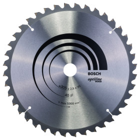 Lame de scie circulaire Optiline Wood 305 x 30 x 2,5 mm, 40