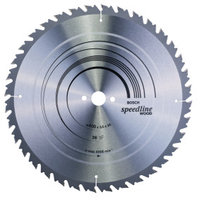 Lame de scie circulaire Speedline Wood 400 x 30 x 3,5 mm, 36
