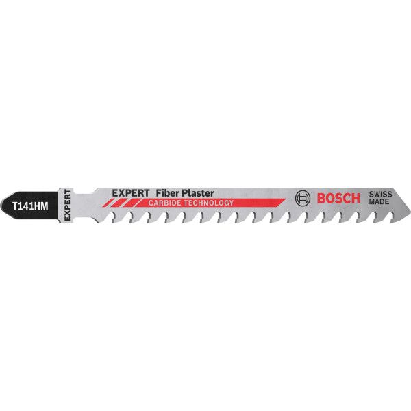 Lame de scie sauteuse Expert 'Fiber Plaster' T 141 HM 3 pces