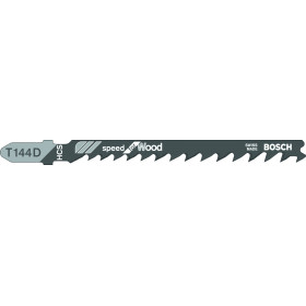 100 Lames scie sauteuse HCS Speed Bois 100mm  Pas : 4-5,2mm T144D