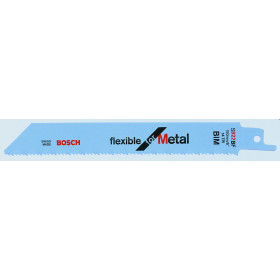 100 Lames scie sabre BIM Flexible Métal 150mm S922BF