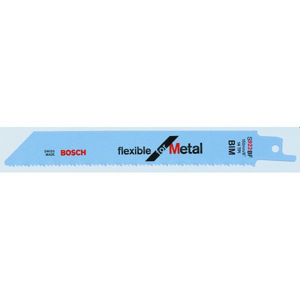100 Lames scie sabre BIM Flexible Métal 150mm S922BF