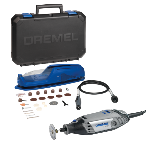 Dremel 3000-1/25 outil multi-usage (130W), 1 adaptation, 25 accessoires