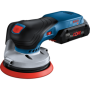 PONCEUSE EXCENTRIQUE SANS FIL GEX 18V-125 VERSION SOLO EN CARTON
