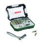 Set d’embouts de vissage + cliquet, 26 pièces