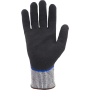 Gant enduction totale en nitrile bleu et noir Active Cut C3190