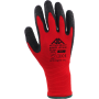 Gant enduction paume en latex crêpe noir Active Grip G1170
