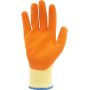 Gant enduction paume en latex crêpe orange Active Grip G1140