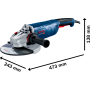 Meuleuse 230 mm GWS 24-230 P carton