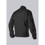 Veste de travail noir avec boutons dissimulés BP