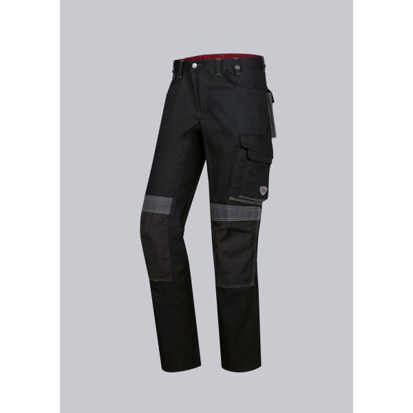 Pantalon de travail confort noir avec genouillères BP