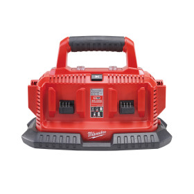 M1418C6 - Chargeur 14,4V - 18V, système M14 à M18, jusqu'à 6 Batteries successivement - Carton