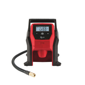 M12 BI-0 - Compresseur-gonfleur 12V, sans batterie - Carton, sans batterie, ni chargeurs, fournis avec embouts