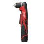 C12 RAD-202B - Perceuse-Visseuse à renvoi d'angle, 12V, 2Ah - Sac, 2 batteries 12V - 2,0Ah Red Li-Ion, chargeur C12C