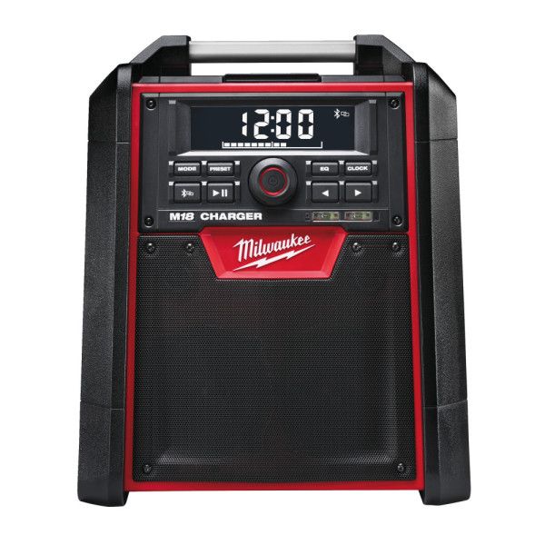 M18 RC-0 - Radio de chantier, 18V, chargeur 18V, sans batterie  - Carton, sans batterie, ni chargeur