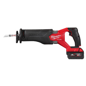 M18 FSZ-502X - Scie sabre FUEL 18V, 5.0Ah - HD Box, 2 batteries M18 5Ah, 1 chargeur M12-18FC