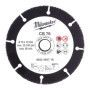 DISQUE CARBURE 76 MM 1 PC - Blister