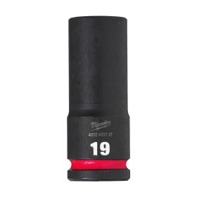 DOUILLE SHOCKWAVE 1/2 HEX LONGUE 19 MM - Clip brochable
