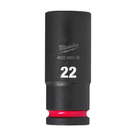 DOUILLE SHOCKWAVE 1/2 HEX LONGUE 22 MM - Clip brochable