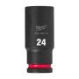DOUILLE SHOCKWAVE 1/2 HEX LONGUE 24 MM - Clip brochable