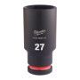 DOUILLE SHOCKWAVE 1/2 HEX LONGUE 27 MM - Clip brochable