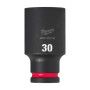 DOUILLE SHOCKWAVE 1/2 HEX LONGUE 30 MM - Clip brochable
