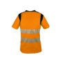 T-shirt haute visibilité orange à manches courtes Suco