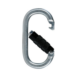 Connecteur acier avec bague auto à deux mouvements Twist