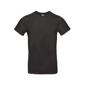 T-shirt noir manches courtes
