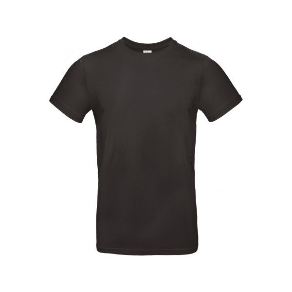 T-shirt noir manches courtes