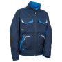 Veste polyester coton bleu navy et bleu royal Abrantes