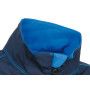 Veste polyester coton bleu navy et bleu royal Abrantes
