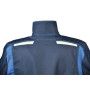 Veste polyester coton bleu navy et bleu royal Abrantes